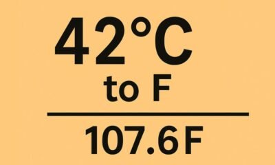 42 celsius to fahrenheit