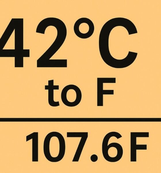 42 celsius to fahrenheit