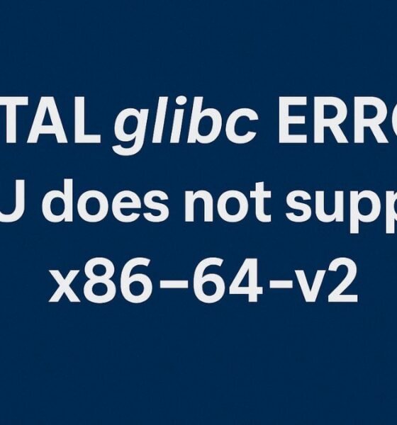 fatal glibc error: cpu does not support x86-64-v2